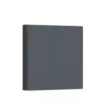 AQARA Smart Wall Switch H1 EU (com neutro, duplo interruptor) (WS-EUK04-G), cinzento – interruptor de parede Zigbee com duplo relé