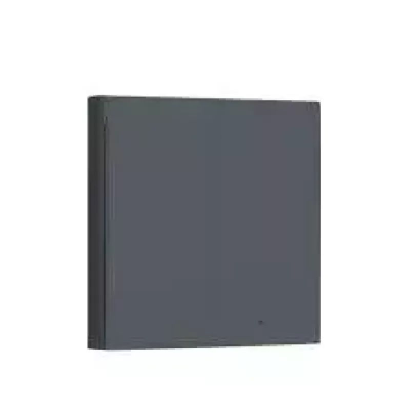 AQARA Smart Wall Switch H1 EU (com neutro, duplo interruptor) (WS-EUK04-G), cinzento – interruptor de parede Zigbee com duplo relé