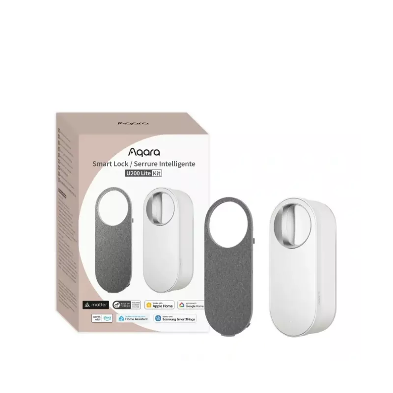 Fechadura Smart Home Aqara EL-D03D-W U200 Lite Kit branco