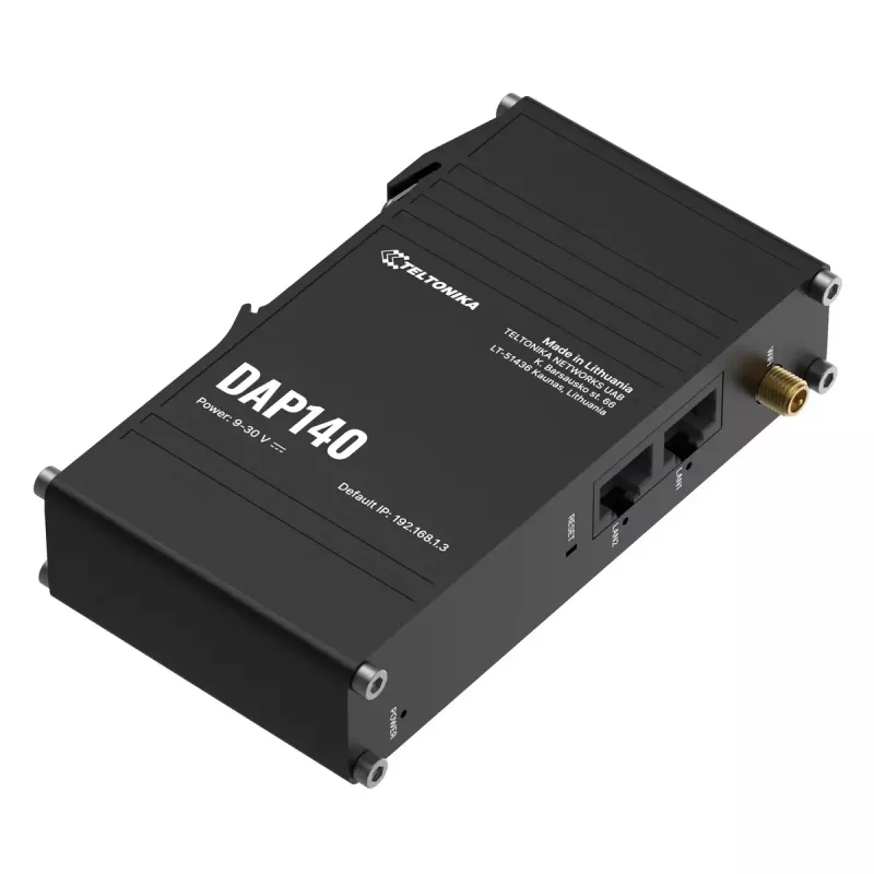 Ponto de acesso sem fios Teltonika DAP140 300 Mbit/s PoE preto