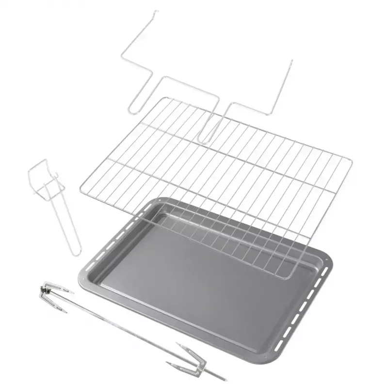 Mini-forno Adler AD 6030 — 30 L / 1500 W, temporizador mecânico, espeto rotativo, 230 °C, independente, preto