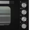 Mini-forno Adler AD 6030 — 30 L / 1500 W, temporizador mecânico, espeto rotativo, 230 °C, independente, preto