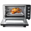 Mini-forno Adler AD 6030 — 30 L / 1500 W, temporizador mecânico, espeto rotativo, 230 °C, independente, preto