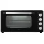Mini-forno Adler AD 6030 — 30 L / 1500 W, temporizador mecânico, espeto rotativo, 230 °C, independente, preto