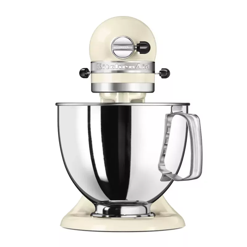 Batedeira KITCHENAID 5KSM125EAC — 300 W, tigela de 4,8 L, 10 velocidades, creme