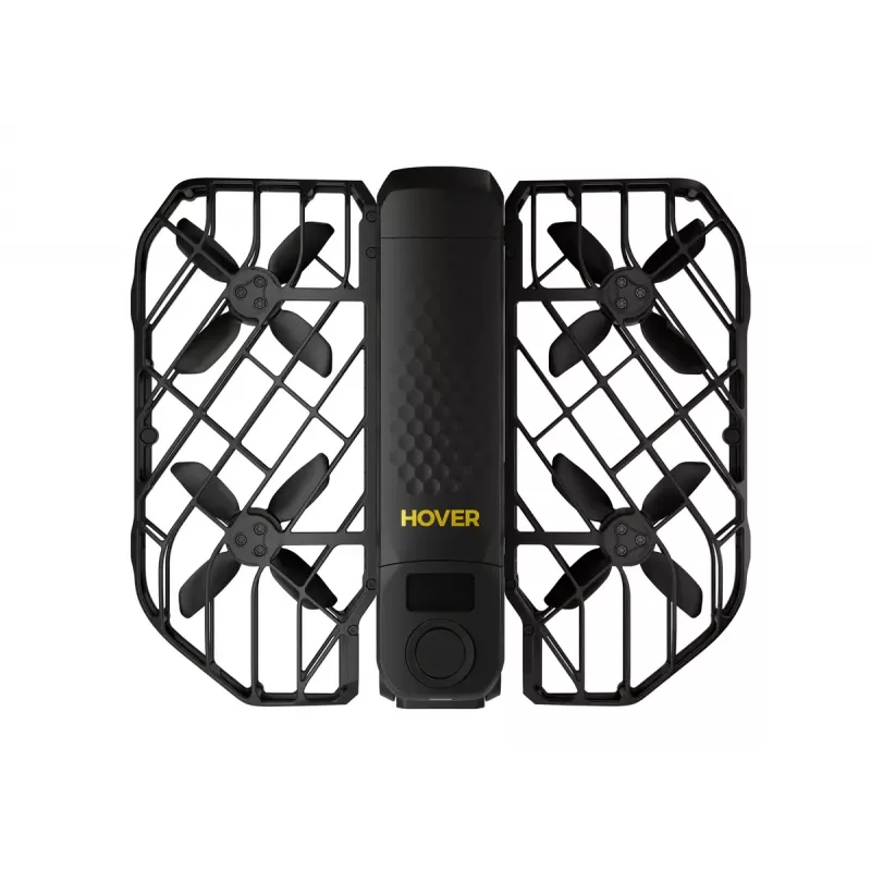 Drone HOVERAir X1 ProMax — 4 rotores, câmara de 48 MP, vídeo 7680×4320, 16,6 m/s, alcance de 1000 m, 1920 mAh, 64 GB de memória interna, Preto