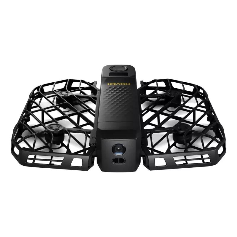 Drone HOVERAir X1 ProMax — 4 rotores, câmara de 48 MP, vídeo 7680×4320, 16,6 m/s, alcance de 1000 m, 1920 mAh, 64 GB de memória interna, Preto