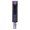 Bastões de trekking Viking Carbo Lite preto lime, 175 cm, carbono, 610 g