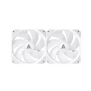 Refrigeração líquida All-in-One CHIEFTEC ICEBERG 240-RGB-W – radiador de 240 mm, 2 ventoinhas RGB de 120 mm, branco