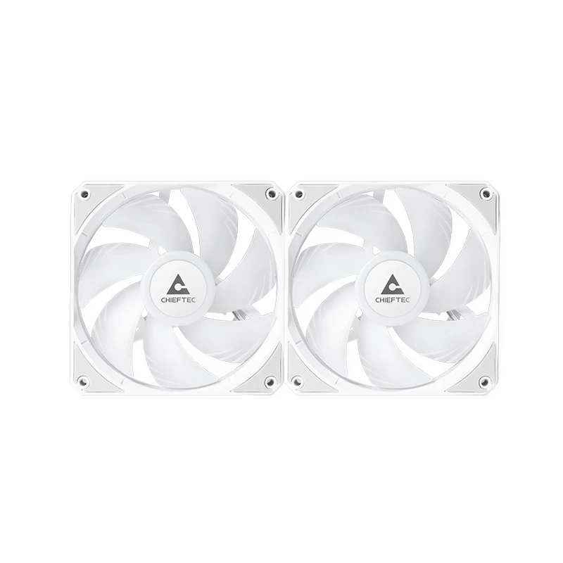 Refrigeração líquida All-in-One CHIEFTEC ICEBERG 240-RGB-W – radiador de 240 mm, 2 ventoinhas RGB de 120 mm, branco