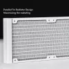 Refrigeração líquida All-in-One CHIEFTEC ICEBERG 240-RGB-W – radiador de 240 mm, 2 ventoinhas RGB de 120 mm, branco