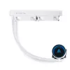 Refrigeração líquida All-in-One CHIEFTEC ICEBERG 240-RGB-W – radiador de 240 mm, 2 ventoinhas RGB de 120 mm, branco