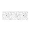 Refrigeração líquida All-in-One CHIEFTEC CLC-360-RGB-W — radiador de 360 mm, 3 ventoinhas RGB de 120 mm, branco, tubos de 40 cm