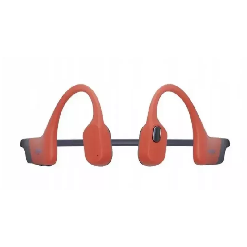 Shokz OpenSwim Pro auscultadores de condução óssea, IP68, 32 GB MP3, Bluetooth, até 9 h, USB-C, vermelho