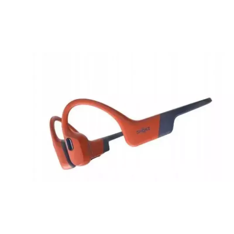 Shokz OpenSwim Pro auscultadores de condução óssea, IP68, 32 GB MP3, Bluetooth, até 9 h, USB-C, vermelho