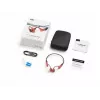 Shokz OpenSwim Pro auscultadores de condução óssea, IP68, 32 GB MP3, Bluetooth, até 9 h, USB-C, vermelho