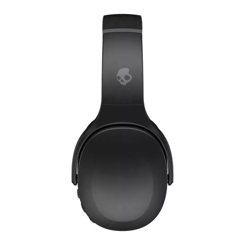 Auscultadores Skullcandy Crusher Evo – headset circum-auricular sem fios e com fios, Bluetooth 5.0, bateria de 40 h, USB-C, 3,5 mm, dobrável, preto