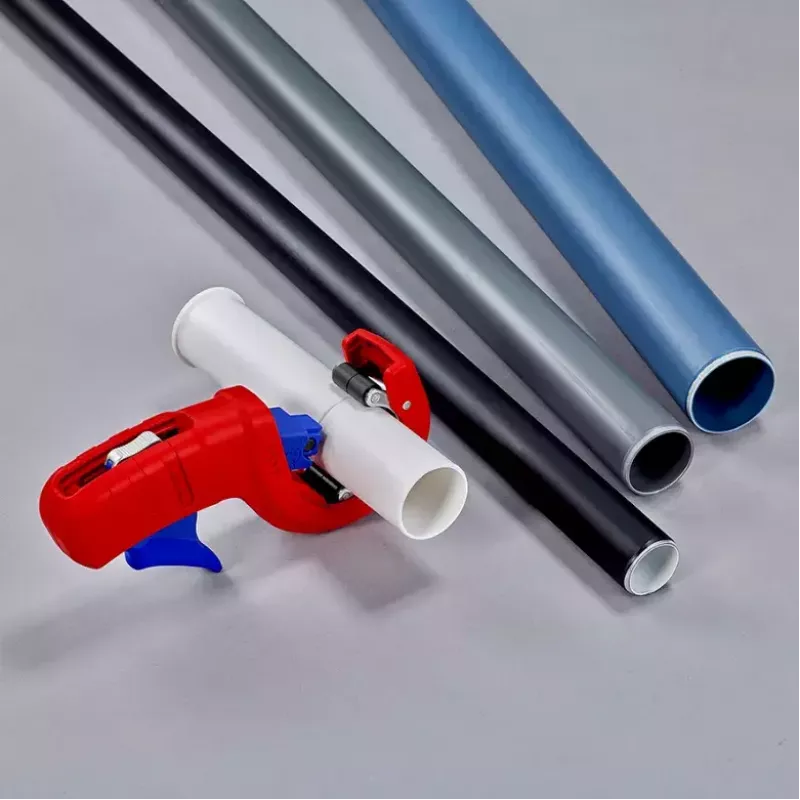 Knipex DP50 90 23 01 BK corta-tubos, vermelho/azul