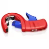 Knipex DP50 90 23 01 BK corta-tubos, vermelho/azul