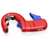 Knipex DP50 90 23 01 BK corta-tubos, vermelho/azul