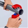 Knipex DP50 90 23 01 BK corta-tubos, vermelho/azul