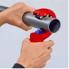Knipex DP50 90 23 01 BK corta-tubos, vermelho/azul