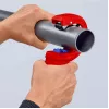 Knipex DP50 90 23 01 BK corta-tubos, vermelho/azul