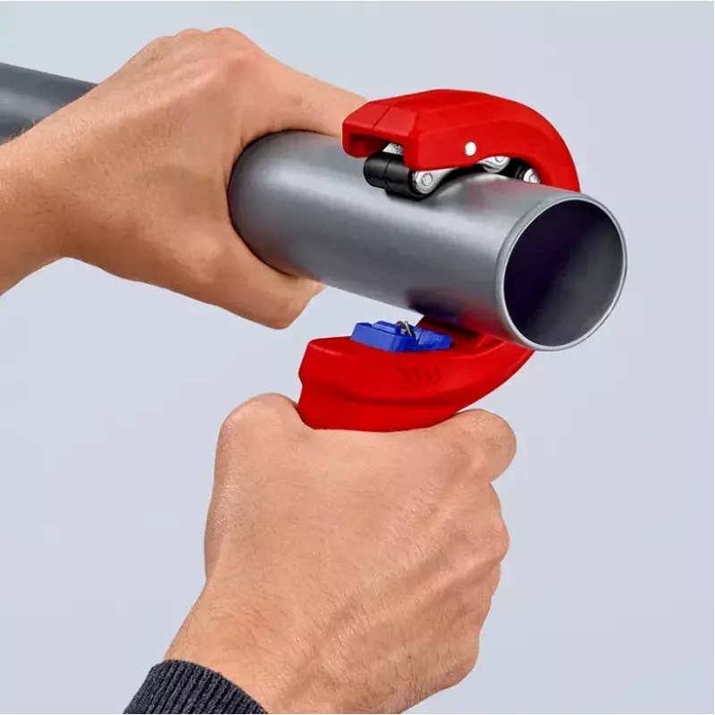 Knipex DP50 90 23 01 BK corta-tubos, vermelho/azul