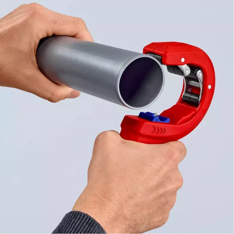 Knipex DP50 90 23 01 BK corta-tubos, vermelho/azul