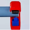 Knipex DP50 90 23 01 BK corta-tubos, vermelho/azul