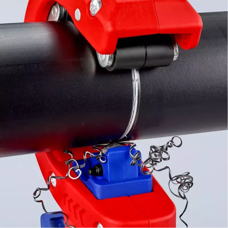 Knipex DP50 90 23 01 BK corta-tubos, vermelho/azul