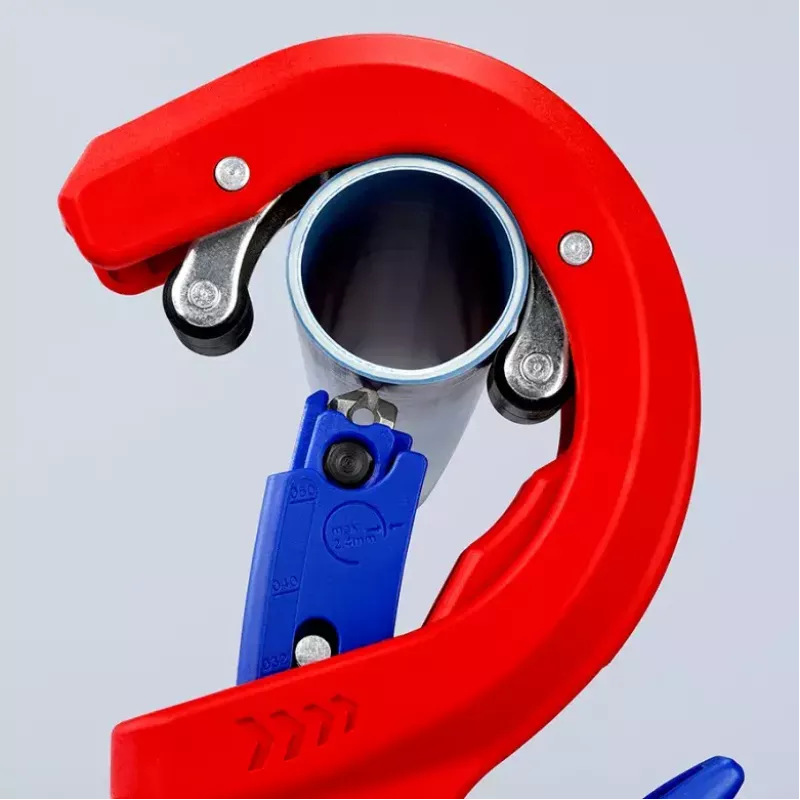 Knipex DP50 90 23 01 BK corta-tubos, vermelho/azul