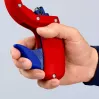 Knipex DP50 90 23 01 BK corta-tubos, vermelho/azul