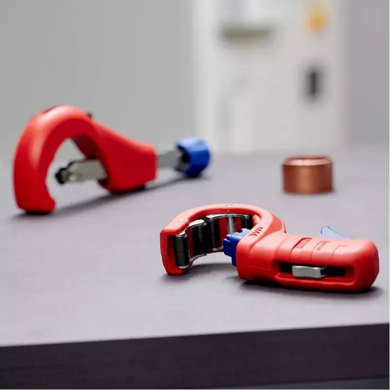 Knipex DP50 90 23 01 BK corta-tubos, vermelho/azul