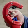 Knipex DP50 90 23 01 BK corta-tubos, vermelho/azul