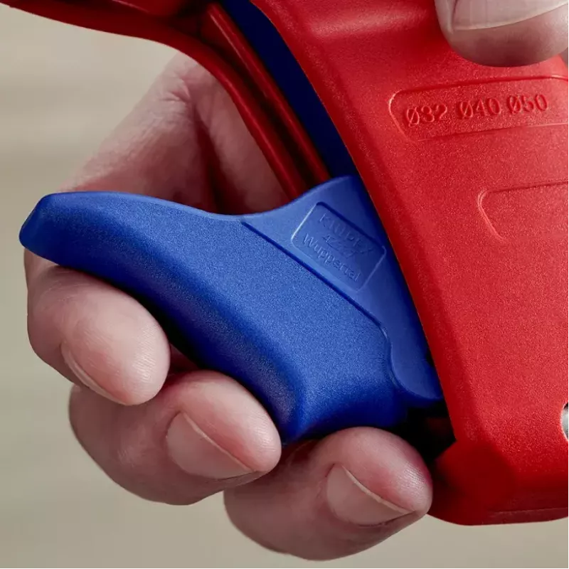 Knipex DP50 90 23 01 BK corta-tubos, vermelho/azul