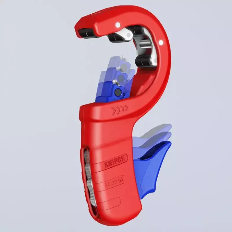 Knipex DP50 90 23 01 BK corta-tubos, vermelho/azul