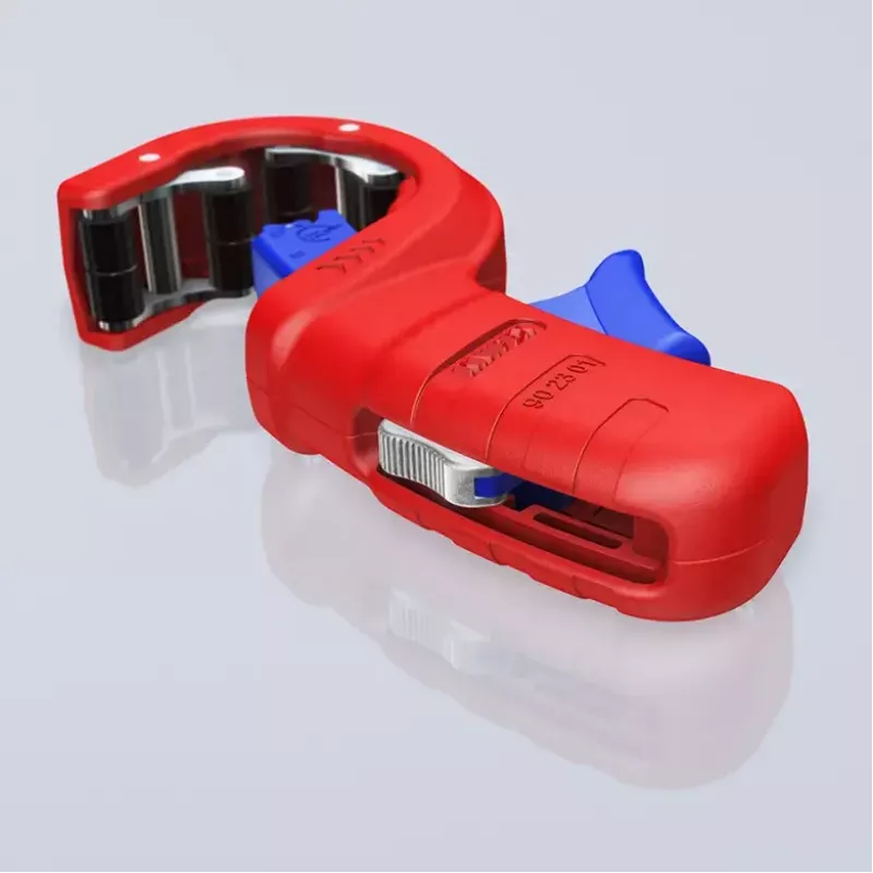 Knipex DP50 90 23 01 BK corta-tubos, vermelho/azul