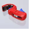 Knipex DP50 90 23 01 BK corta-tubos, vermelho/azul