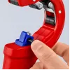 Knipex DP50 90 23 01 BK corta-tubos, vermelho/azul