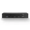 Lindy 38235 splitter HDMI 2.0 18G de 2 portas, 1x HDMI para 2x HDMI, HDR, HDCP 2.2, preto
