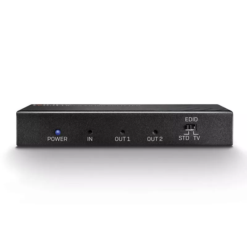 Lindy 38235 splitter HDMI 2.0 18G de 2 portas, 1x HDMI para 2x HDMI, HDR, HDCP 2.2, preto