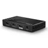 Lindy 38235 splitter HDMI 2.0 18G de 2 portas, 1x HDMI para 2x HDMI, HDR, HDCP 2.2, preto