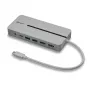 Estação de acoplamento mini USB-C Lindy DST-Mx Duo para portátil/MacBook com ecrã duplo (4K) e carregamento pass-through de 100 W