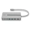 Estação de acoplamento mini USB-C Lindy DST-Mx Duo para portátil/MacBook com ecrã duplo (4K) e carregamento pass-through de 100 W