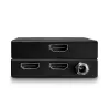 Extensor HDMI 4K60 e IR Cat.6 Lindy 50m com PoC e Loop Out