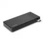 Estação de acoplamento micro USB-C para portátil Lindy DST-Micro com suporte 4K e carregamento pass-through de 100W