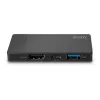 Estação de acoplamento micro USB-C para portátil Lindy DST-Micro com suporte 4K e carregamento pass-through de 100W
