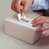 Etiquetas multiusos DYMO Authentic LabelWriter 32 mm x 57 mm 6 rolos com 1.000 etiquetas fáceis de destacar (6.000 unid.) autoadesivas para impressoras de etiquetas LabelWriter