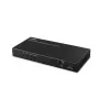 Lindy 38534 splitter HDMI 8K60 de 2 portas com áudio e redução de resolução, 2x HDMI, HDR, preto